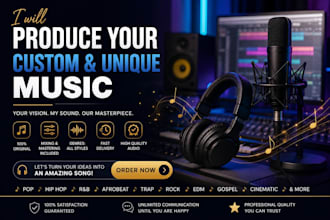 compose your custom song or instrumental track