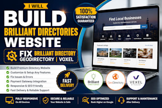 build brilliant directories website fix brilliant directory geodirectory voxel