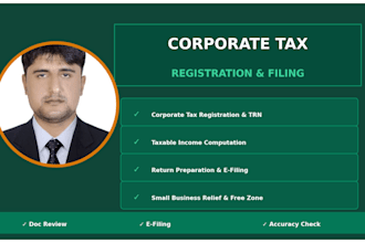 do uae corporate tax return filing and tax registration