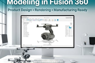 create professional 3d models and product designs in fusion 360