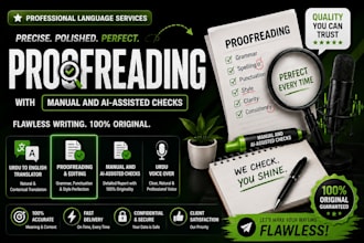 proofread in urdu and english