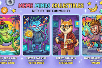 create a pixel art nft collection for your project