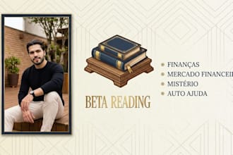farei  leitura beta e fornecer um feedback honesto e prático
