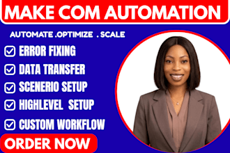 create fix and setup make com automation zapier