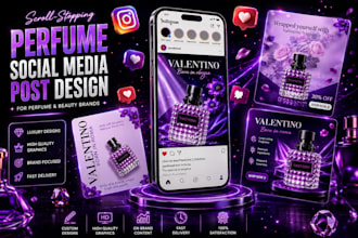 design premium social media graphics