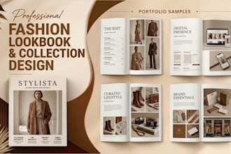 digital lookbook magazine layout brand lookbook fashion lookbook catalog design