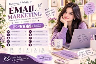 send 900 bulk email campaign email blast and email marketing