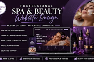 design spa massage wellness iv therapy doula hipaa contract automation website
