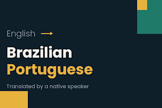 translate english to brazilian portuguese native speaker