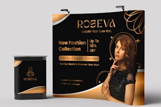 design trade show booth graphics, backdrops, banners