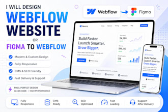 design webflow website or figma to webflow