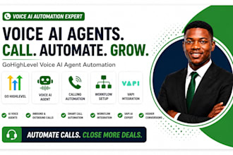 gohighlevel voice ai agent calling automation workflow setup expert vapi