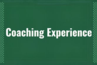 be your life coach for personal growth confidence and success