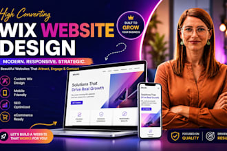 build wix website design wix website development as wix expert