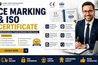 provide ce marking ukca marking iso compliance register fda medical devices iso