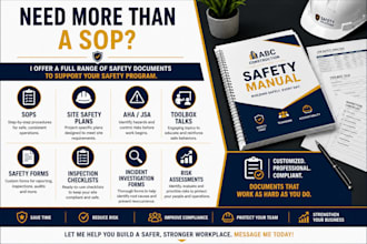 create custom safety sops and procedures
