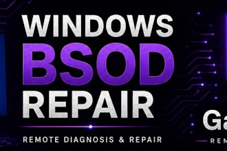 fix windows bsod and blue screen errors remotely