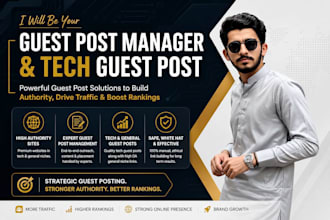 be your guest post outreach and SEO link building expert