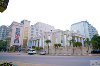 do professional real estate video editing and 3d map animation