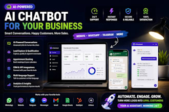 an ai customer support chatbot and lead engine