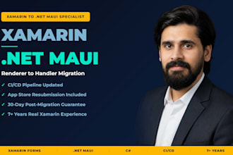 migrate your xamarin forms app to net maui renderers to handlers