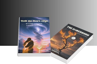 design a professional ebook cover for amazon KDP, kindle and wattpad