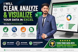 clean, analyze and visualize your data in excel