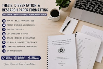 format your thesis dissertation and articles