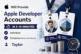 help you to get a verified apple developer accounts