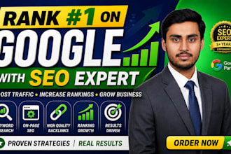 be your SEO expert to rank your website on google and ai search