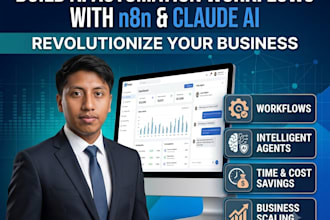 build ai automation workflows with n8n and claude ai