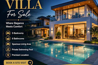 design professional real estate social media posts in canva
