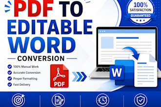 convert PDF to editable word documents