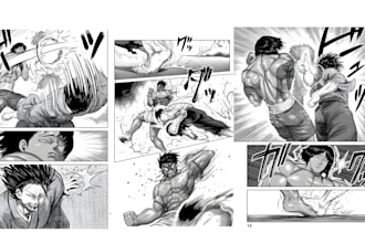 draw anime manga light novel cover art webtoon comic manhwa book cover artist