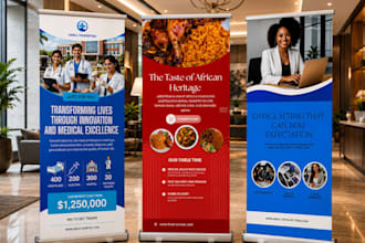 design rollup banner retractable banner billboard signage banner design