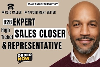 be sales rep salesperson appointment setter sales representative b2b sales leads