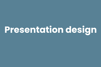 design pitch deck for you