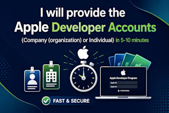 enroll highly quality apple developer accounts for you