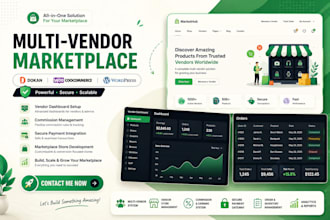 build a multi vendor ecommerce marketplace with dokan and woocommerce