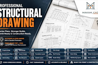 provide structural design plans and framing calculations