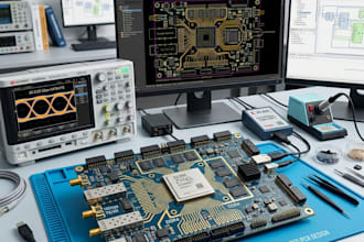 design fpga pcb, schematic and altium designer projects