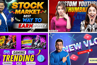 design catchy youtube thumbnails