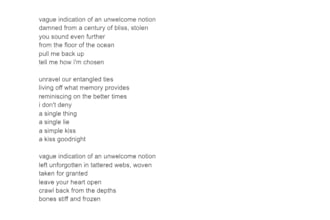 write poetry, lyrics, or short stories