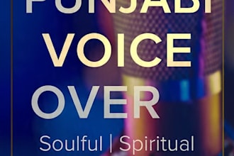 do authentic punjabi voice over west and east accent