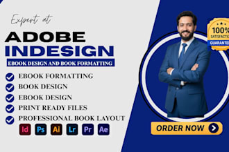 adobe indesign expert for book layout magazine ebook design and book formatting