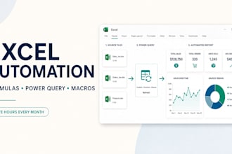 automate excel tasks using formulas, power query, and macros