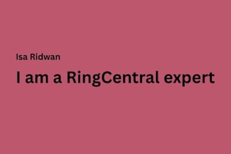 be able to be your ringcentral expert