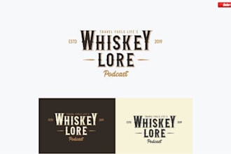 do create a modern old vintage logo