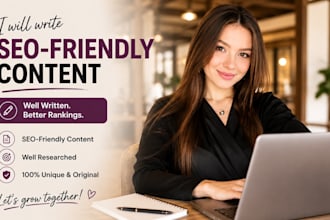 write unique and engaging SEO friendly content