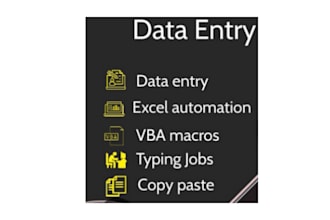 do professional data entry and fast typing work